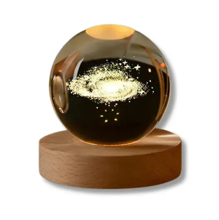 Luminária Decorativa de Mesa LED Globo 3D