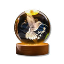 Luminária Decorativa de Mesa LED Globo 3D