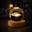 Luminária Decorativa de Mesa LED Globo 3D