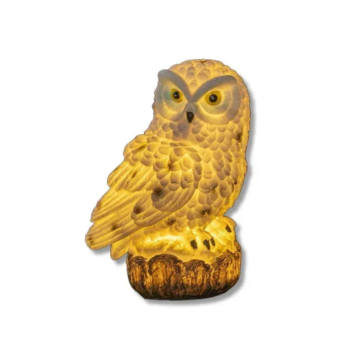 Luminária Coruja para Jardim