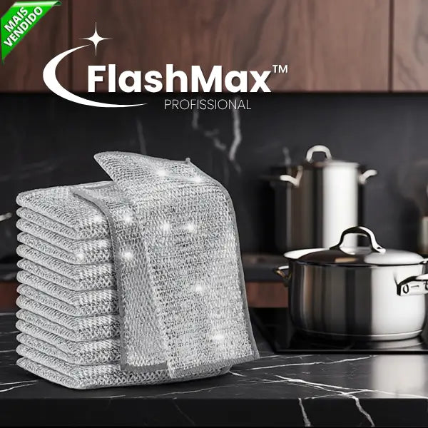 FlashMax™ - Pano De Limpeza Profissional