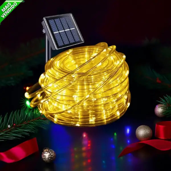 LumiSolar™ - Tubo Led Natalino [ÚLTIMAS UNIDADES + FRETE GRÁTIS]
