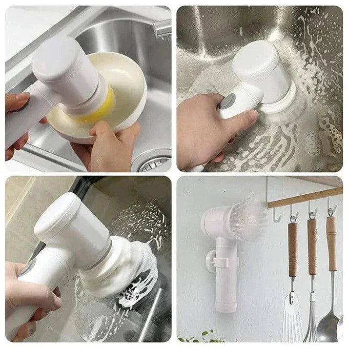 Escova de Limpeza Elétrica 5 em 1 - DishPro